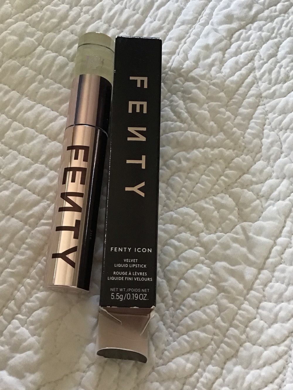 New Fenty Beauty Velvet Liquid Lipstick — Fenty Icon RIRI - Light Pink